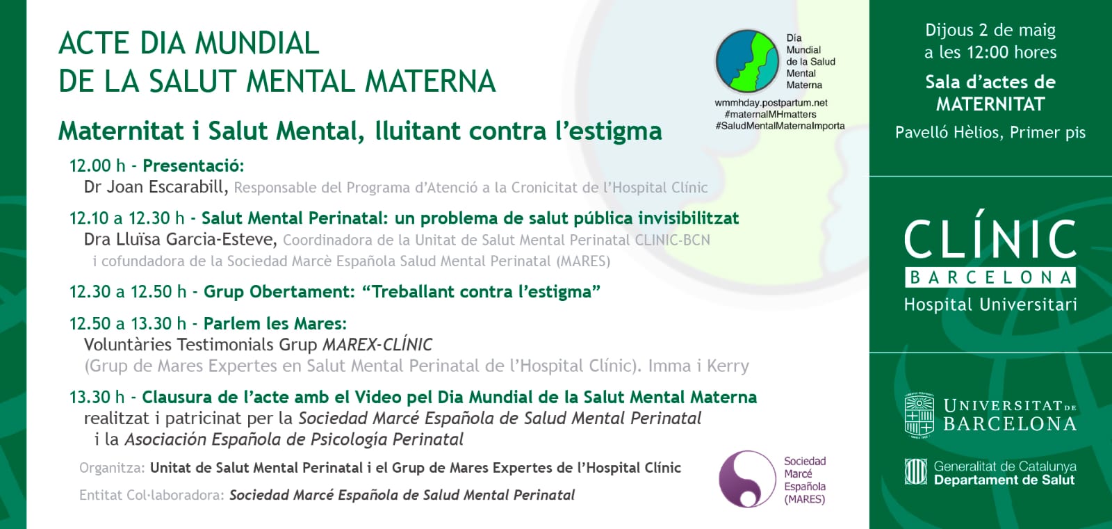 Acto Día Mundial de la Salud Materna: