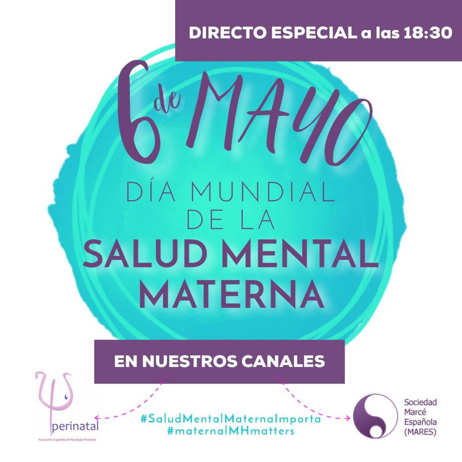 Un año más, la MARES conmemora el Día Mundial de la Salud Mental Materna
