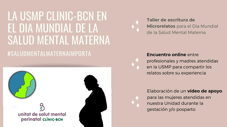 Las iniciativas de la Unidad de Salud Mental Prinatal del Hospital Clinic de Barcelona