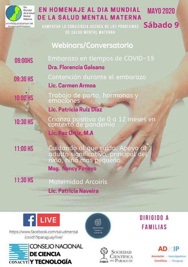 EN HOMENAJE AL DÍA MUNDIAL DE LA SALUD MENTAL MATERNA