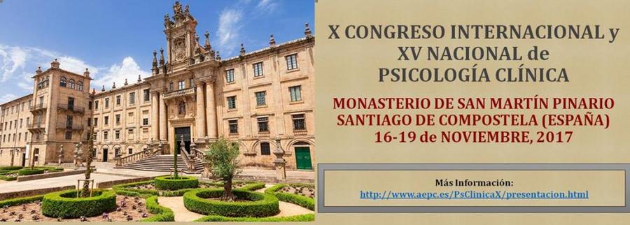 X Congreso Internacional y XV Nacional de Psicología Clínica